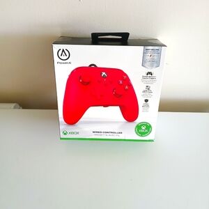 Power A Xbox One/Series S/X Wired Controller In Box, Red